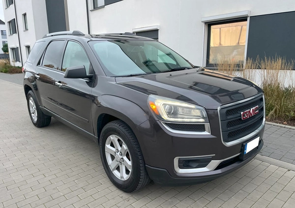 GMC Acadia cena 34999 przebieg: 269000, rok produkcji 2015 z Sulechów małe 172